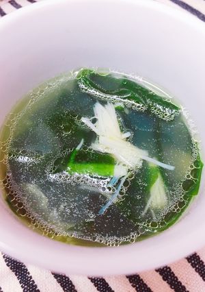わかめとホタテのスープ♡-レシピのメイン写真