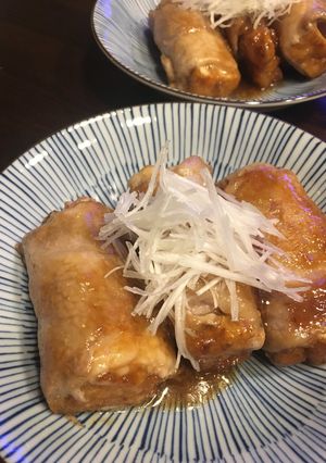 ポン酢で簡単☆厚揚げの肉巻き-レシピのメイン写真