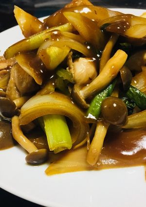 鶏肉と玉ねぎの甘酢あんかけ-レシピのメイン写真