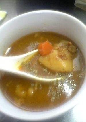 残り物カレーで簡単カレースープ（＾０＾♪-レシピのメイン写真