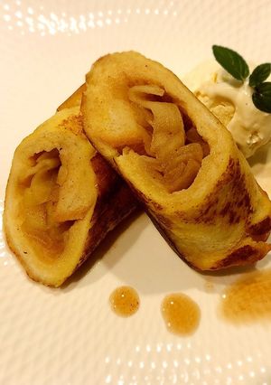 アップルシナモンでフレンチロール-レシピのメイン写真