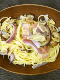 余り物で簡単☆きのこクリームパスタ-レシピのメイン写真