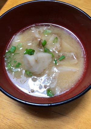 簡単★里芋親芋の豚汁〜焼肉屋さん真似て〜-レシピのメイン写真