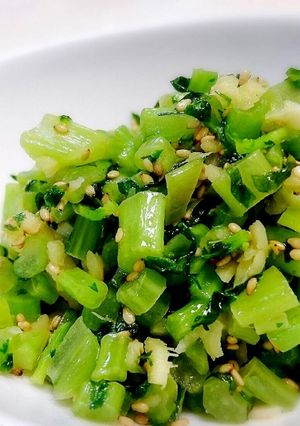 緑が綺麗な【大根の葉ふりかけ】味付け簡単-レシピのメイン写真