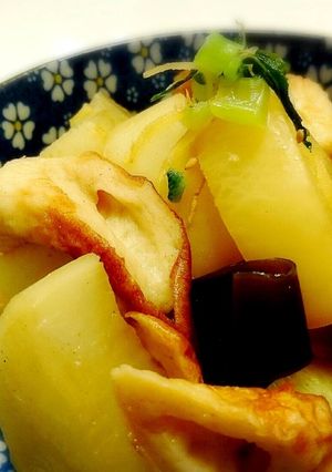 鍋で放置【大根と竹輪の簡単煮物】-レシピのメイン写真