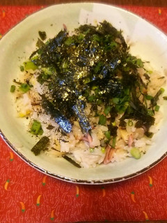 イカの塩辛混ぜご飯-レシピのメイン写真