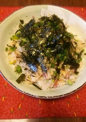 イカの塩辛混ぜご飯-レシピのメイン写真
