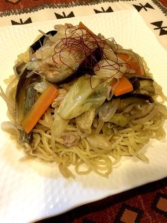 野菜盛りあんかけ焼そば-レシピのメイン写真