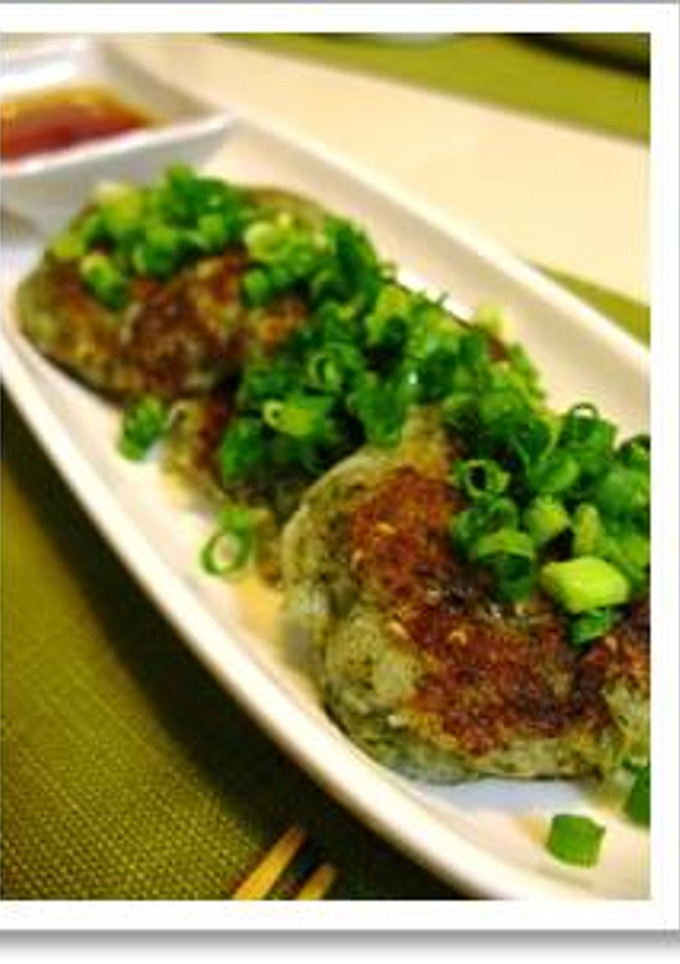 はんぺんと青海苔のおやき風-レシピのメイン写真