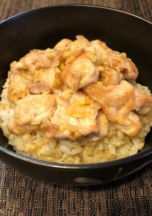 生姜たっぷりネギ塩ダレ丼-レシピのメイン写真