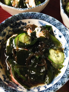 味付け不要!もずくとわかめの酢の物-レシピのメイン写真