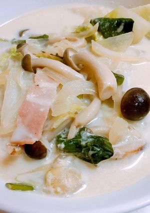 簡単！ヘルシー！豆乳スープ-レシピのメイン写真