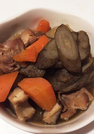 簡単♪鶏と根菜の煮物-レシピのメイン写真