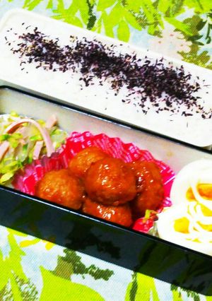 ピリッとミートボールたれ-レシピのメイン写真