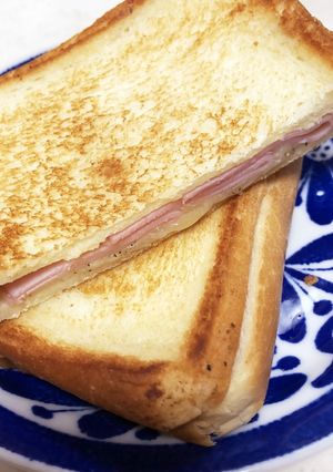 ハム・チーズ トースト 簡単-レシピのメイン写真