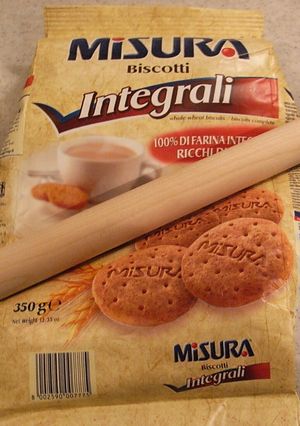 グラハムクラッカーの砕き方-レシピのメイン写真