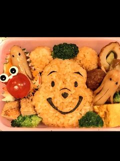 プーさん キャラ弁-レシピのメイン写真