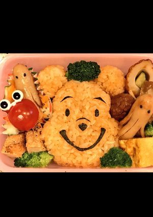 プーさん キャラ弁-レシピのメイン写真