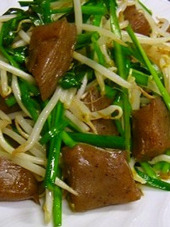 お腹すっきり!こんにゃくのもやし炒め-レシピのメイン写真