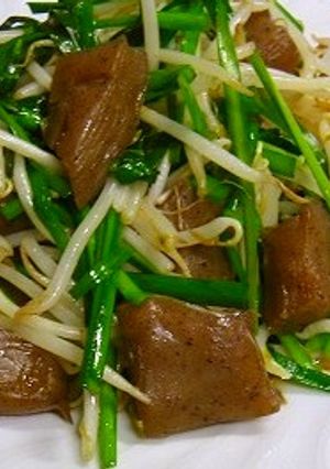 お腹すっきり!こんにゃくのもやし炒め-レシピのメイン写真