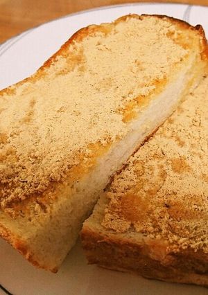 しあわせ☆ハチミツきなこトースト-レシピのメイン写真