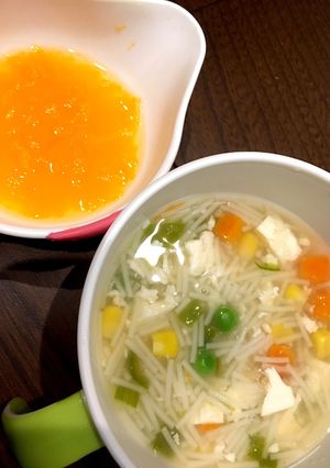 離乳食後期 朝ご飯のにゅうめん-レシピのメイン写真