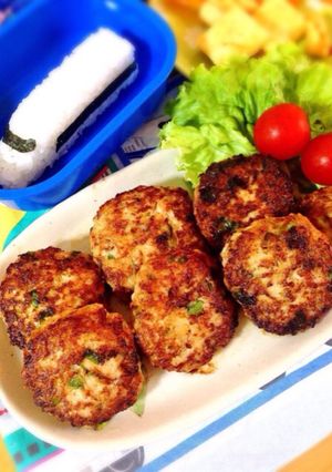 【お弁当に】ネギ味噌風味の鶏つくね-レシピのメイン写真