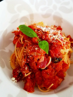 バジル香るトマトパスタ-レシピのメイン写真