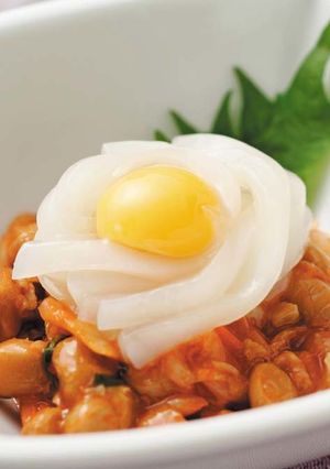 納豆キムチユッケ風-レシピのメイン写真