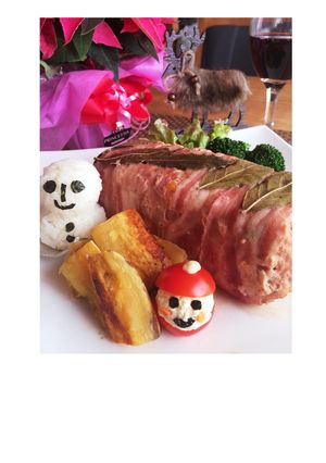 X'mas簡単豆腐入りミートローフ-レシピのメイン写真