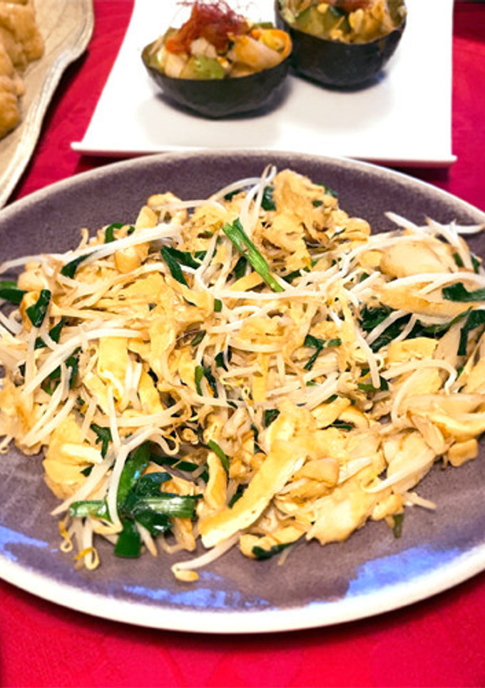 油あげともやしと笹かまぼこ炒め物-レシピのメイン写真