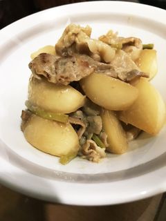 かぶと豚肉の味噌炒め 覚え書き-レシピのメイン写真