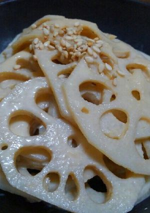 簡単‼れんこんのピーナッツクリーム和え-レシピのメイン写真