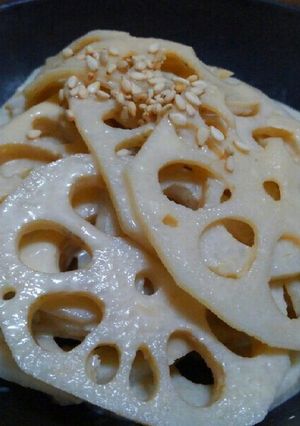 簡単‼れんこんのピーナッツクリーム和え-レシピのメイン写真