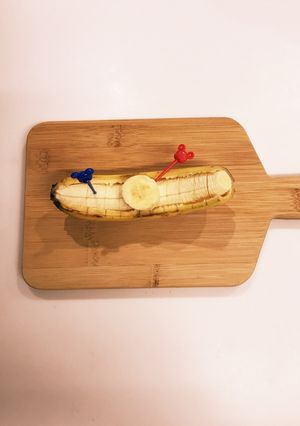 ❁こどもが食べやすいバナナの切り方❁-レシピのメイン写真