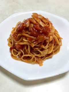 フライパンひとつで♪トマトパスタ♪-レシピのメイン写真