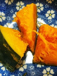 ☆電子レンジで時短☆かぼちゃの煮物-レシピのメイン写真
