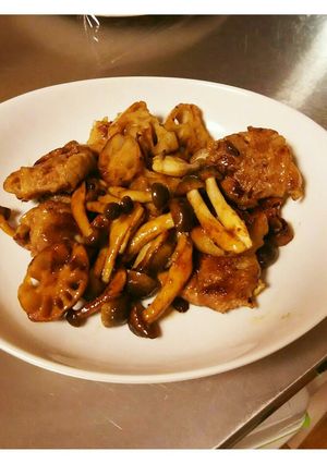 れんこんの肉巻きソテー-レシピのメイン写真
