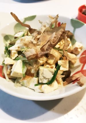 水菜と豆腐のおかかサラダ-レシピのメイン写真