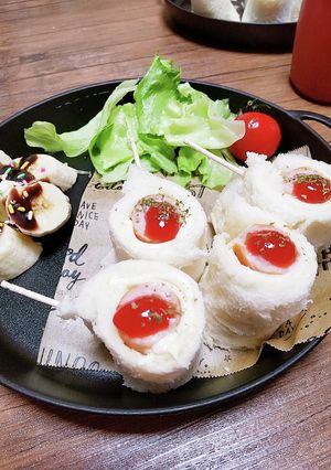 簡単朝ごはん♡ウインナーロール-レシピのメイン写真
