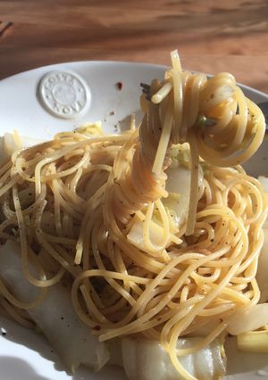 たっぷり白菜のペペロンチーノ風-レシピのメイン写真