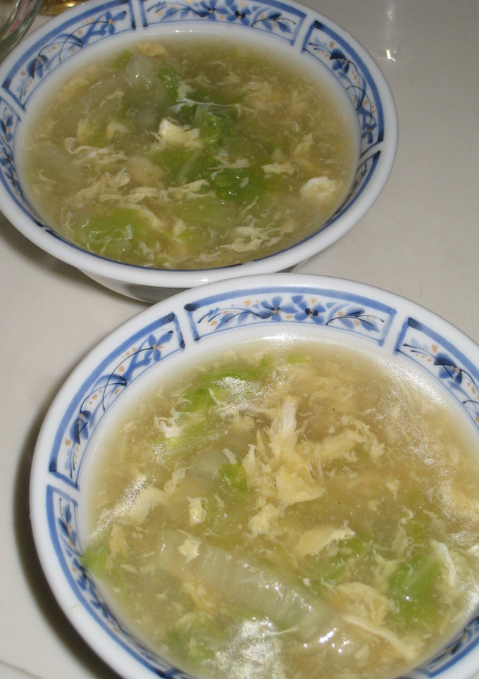 とろとろ白菜と卵の中華スープ-レシピのメイン写真