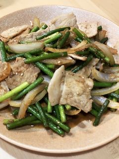 豚肉とニンニクの芽炒め-レシピのメイン写真