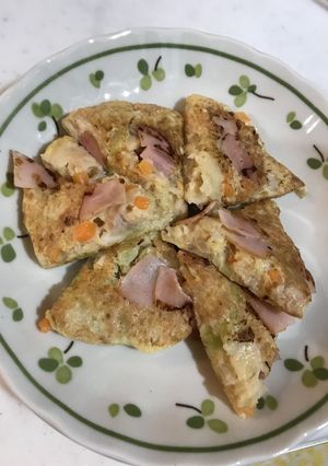 野菜たっぷりお好み焼き☆-レシピのメイン写真