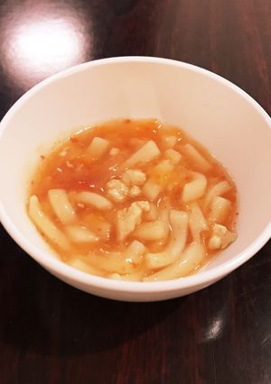 ❁トマトとチキンのあんかけうどん❁-レシピのメイン写真