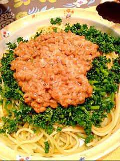 納豆パセリパスタ-レシピのメイン写真