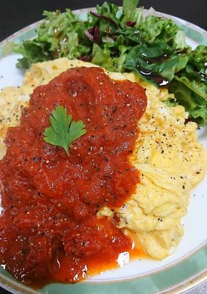 簡単!美味しい、オムライス？-レシピのメイン写真