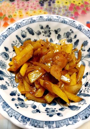 じゃがいもベーコンの醤油マヨ炒め-レシピのメイン写真