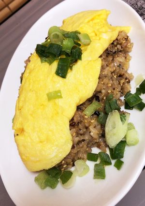 オムライスより簡単♪卵かけご飯オムライス-レシピのメイン写真