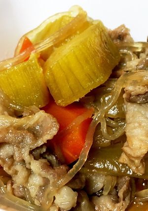 ★ご飯がススム♪さつまいもの肉じゃが★-レシピのメイン写真